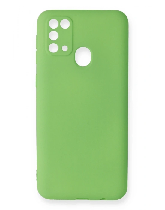 Newface Samsung Galaxy M31 Kılıf First Silikon - Yeşil