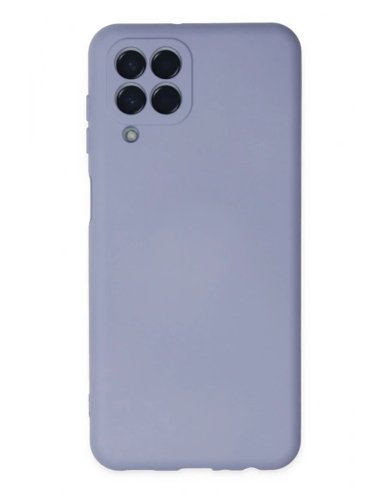 Newface Samsung Galaxy M33 Kılıf Nano içi Kadife Silikon - Lila