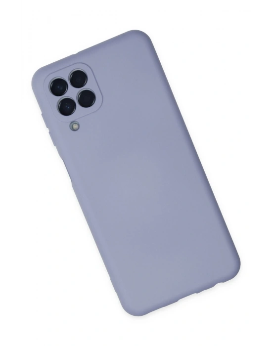 Newface Samsung Galaxy M33 Kılıf Nano içi Kadife Silikon - Lila