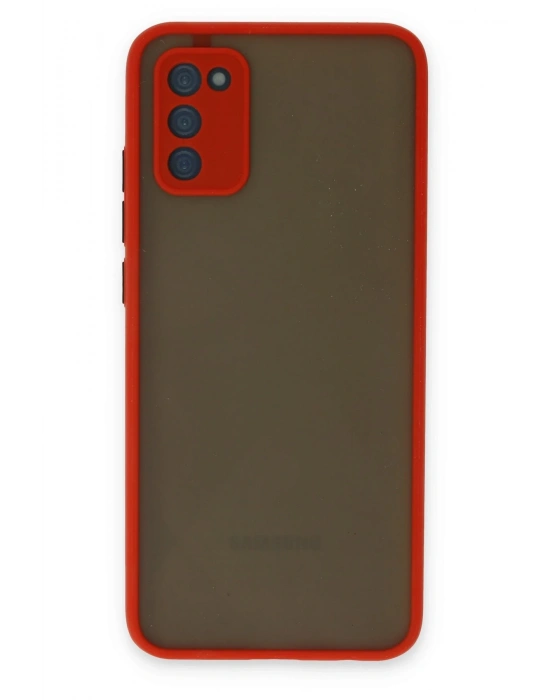 Newface Samsung Galaxy S20 FE Kılıf Montreal Silikon Kapak - Kırmızı