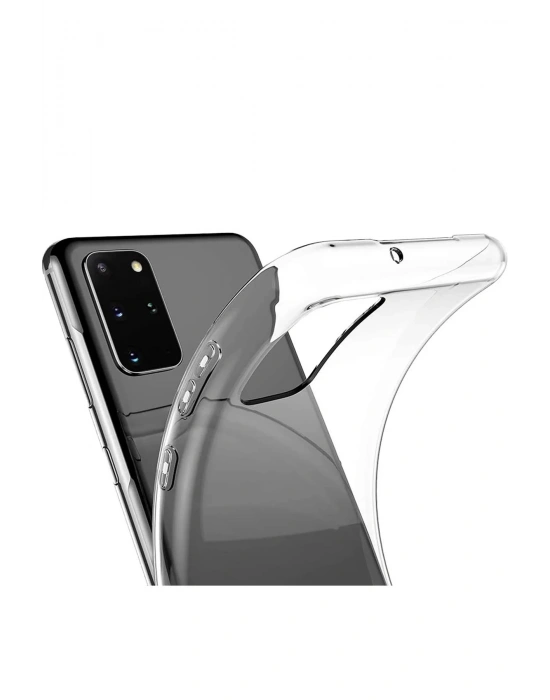 Newface Samsung Galaxy S20 Plus Kılıf Lüx Şeffaf Silikon