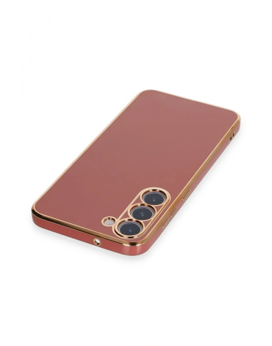 Newface Samsung Galaxy S23 Kılıf Volet Silikon - Kırmızı