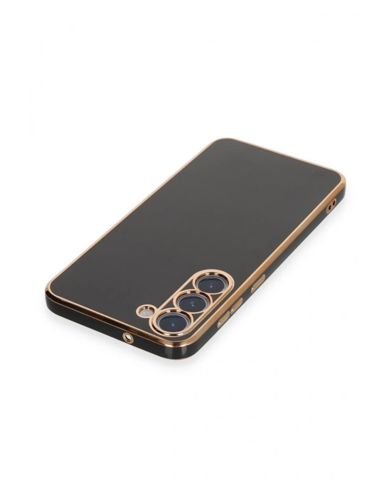 Newface Samsung Galaxy S23 Kılıf Volet Silikon - Siyah