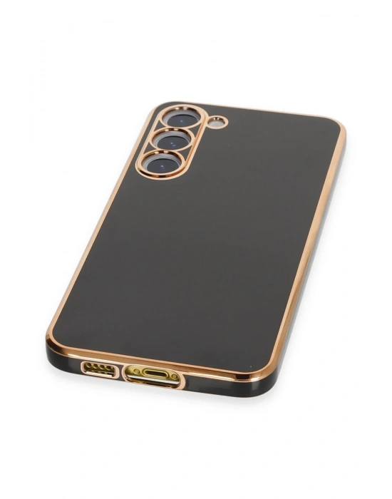 Newface Samsung Galaxy S23 Kılıf Volet Silikon - Siyah