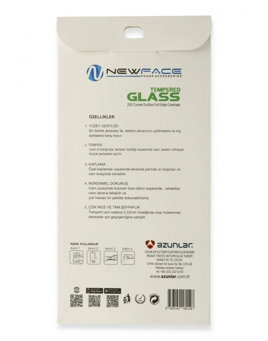 Newface Samsung Galaxy S23 Plus 20D Premium Cam Ekran Koruyucu