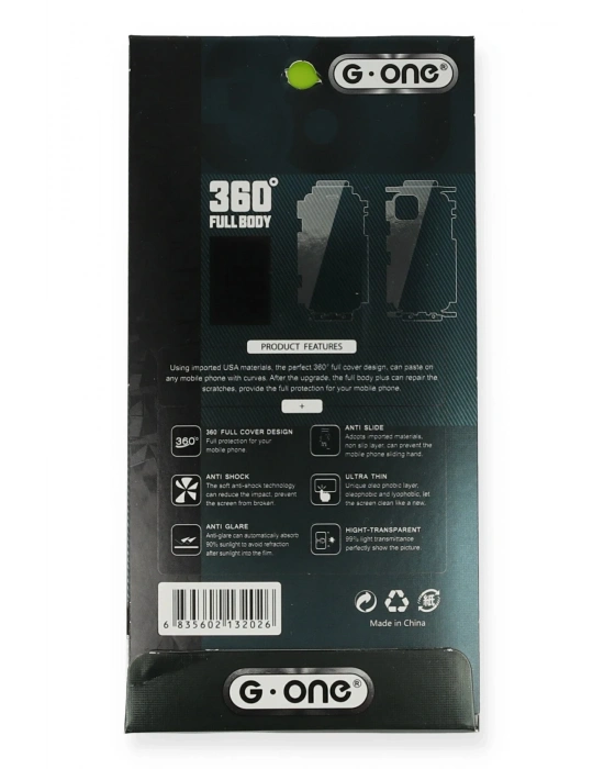 Newface Samsung Galaxy S23 Plus 360 Mat Full Body Arka Koruyucu