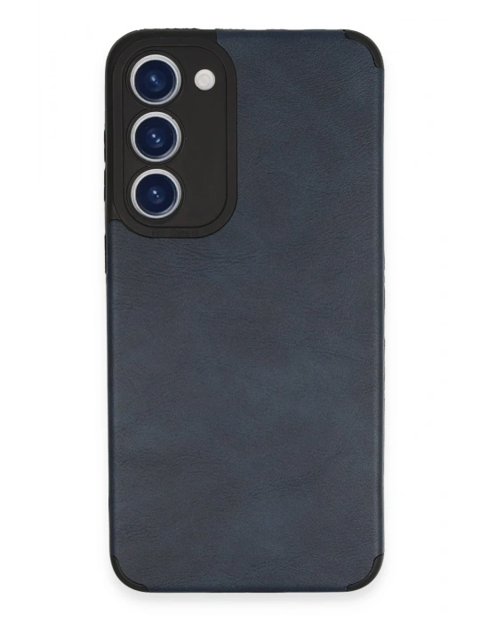 Newface Samsung Galaxy S23 Plus Kılıf Loop Deri Silikon - Lacivert