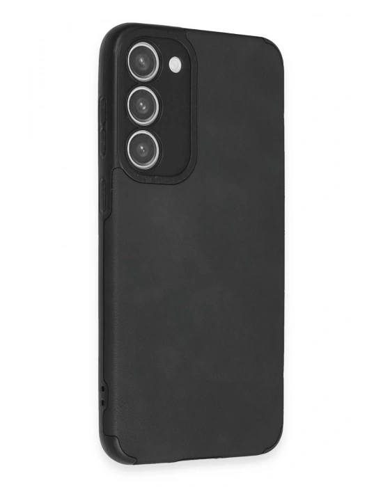 Newface Samsung Galaxy S23 Plus Kılıf Loop Deri Silikon - Siyah