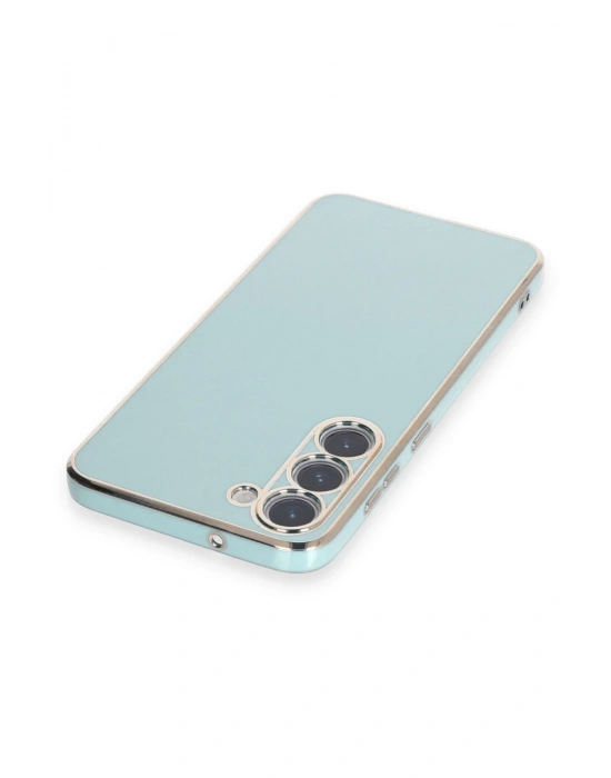 Newface Samsung Galaxy S23 Plus Kılıf Volet Silikon - Açık Yeşil