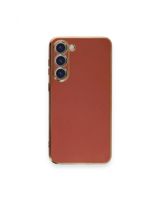 Newface Samsung Galaxy S23 Plus Kılıf Volet Silikon - Kırmızı