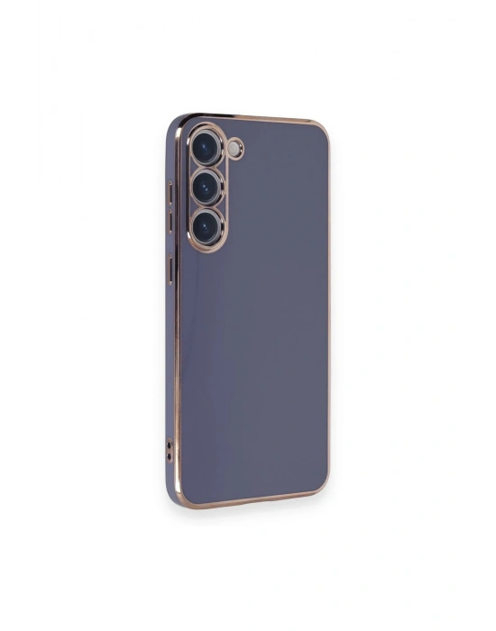 Newface Samsung Galaxy S23 Plus Kılıf Volet Silikon - Mavi