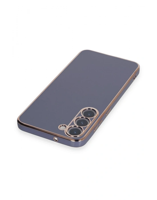 Newface Samsung Galaxy S23 Plus Kılıf Volet Silikon - Mavi