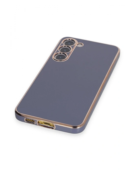 Newface Samsung Galaxy S23 Plus Kılıf Volet Silikon - Mavi