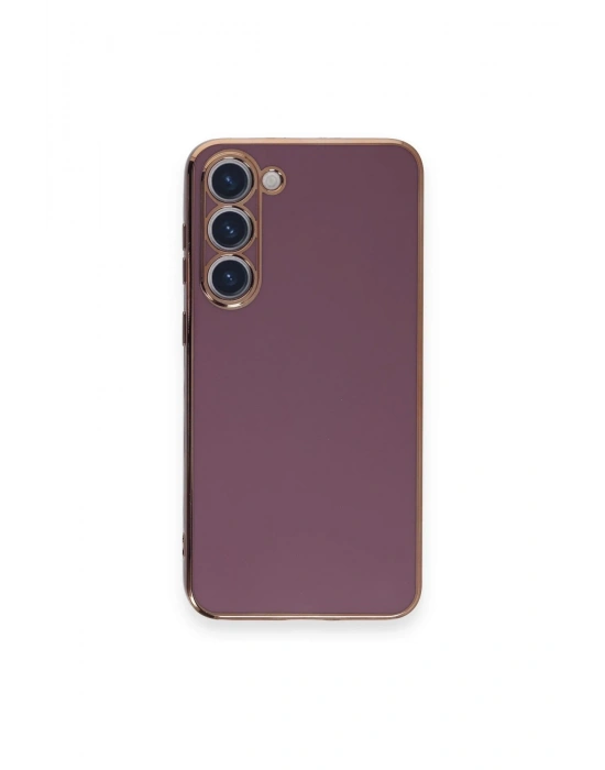 Newface Samsung Galaxy S23 Plus Kılıf Volet Silikon - Mor