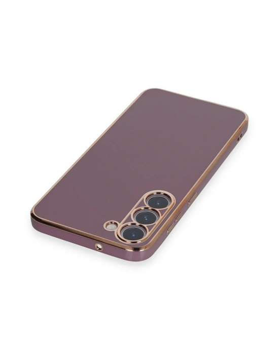 Newface Samsung Galaxy S23 Plus Kılıf Volet Silikon - Mor