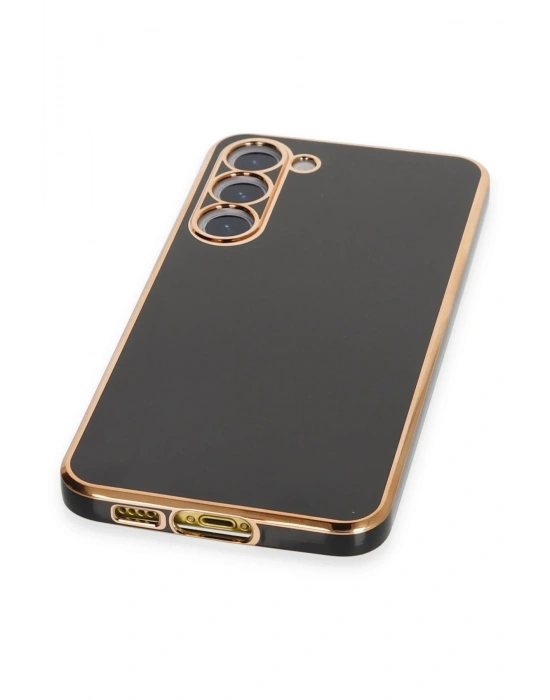 Newface Samsung Galaxy S23 Plus Kılıf Volet Silikon - Siyah