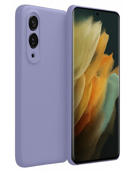 Newface Samsung Galaxy S25 Edge First Silikon - Lila