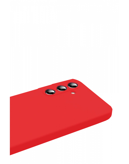 Newface Samsung Galaxy S25 FE First Silikon - Kırmızı