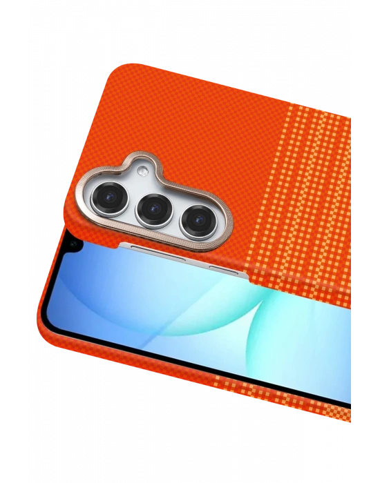 Newface Samsung Galaxy S25 FE Vega Magsafe Kapak - Sarı