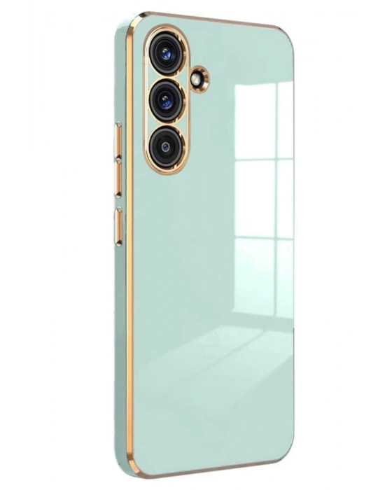 Newface Samsung Galaxy S25 FE Volet Silikon - Açık Yeşil