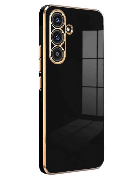 Newface Samsung Galaxy S25 FE Volet Silikon - Siyah