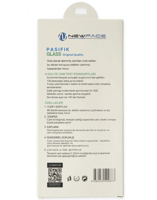 Newface Samsung Galaxy S25 Plus Pasifik Cam Ekran Koruyucu