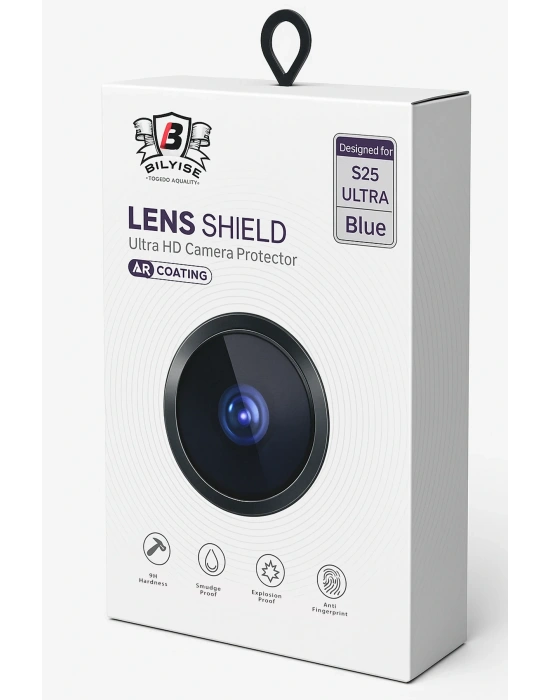 Newface Samsung Galaxy S25 Ultra Bilvis Titan Kamera Lens - Lacivert