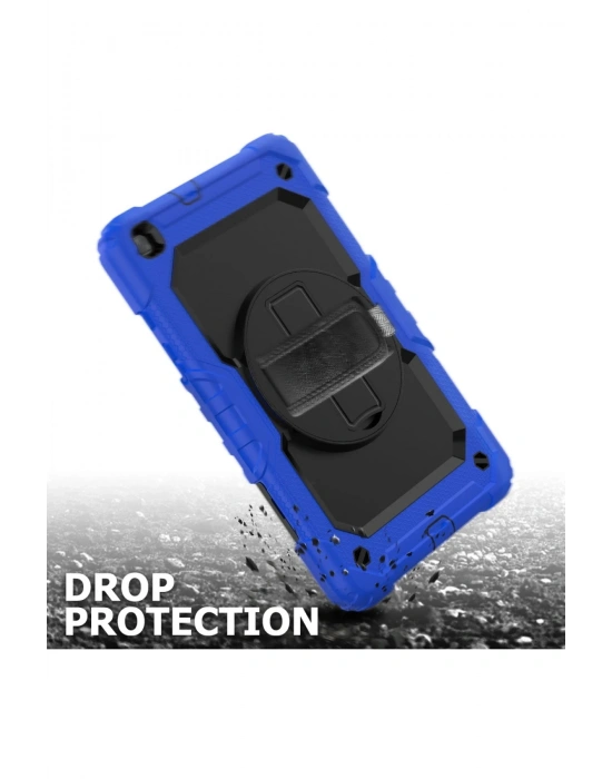 Newface Samsung Galaxy T290 Tab A 8 Kılıf Pars Tablet Kapak - Mavi