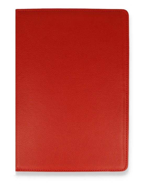 Newface Samsung Galaxy T500 Tab A7 10.4 Kılıf 360 Tablet Deri Kılıf - Kırmızı