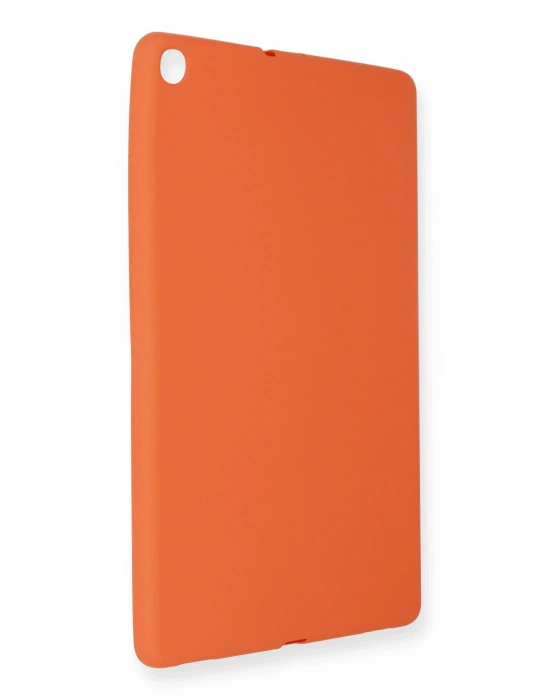 Newface Samsung Galaxy T510 Tab A 10.1 Kılıf Evo Tablet Silikon - Turuncu