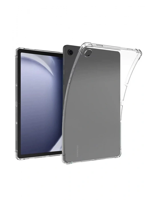 Newface Samsung Galaxy Tab A11 Plus Anti Shock Tablet Silikon - Şeffaf