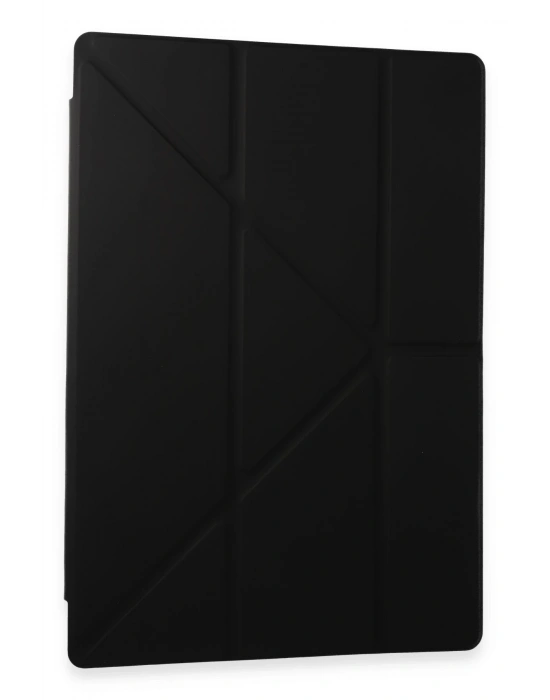 Newface Samsung Galaxy Tab A9 Plus Kılıf Kalemlikli Mars Tablet Kılıfı - Siyah