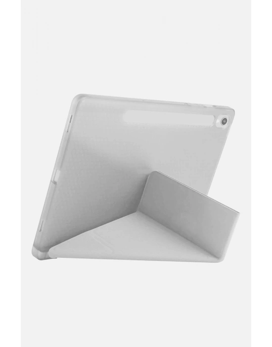 Newface Samsung Galaxy Tab S10 FE Plus 13.1 Kalemlikli Mars Tablet Kılıfı - Gri