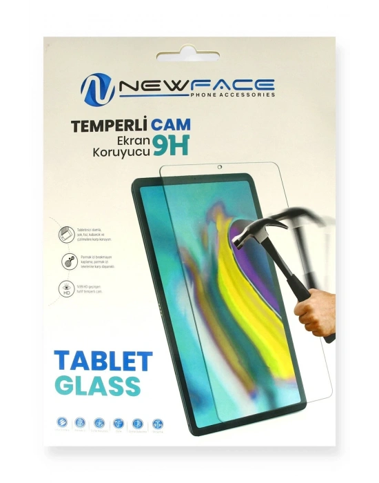 Newface Samsung Galaxy Tab S10 FE Plus 13.1 Tablet Cam Ekran Koruyucu