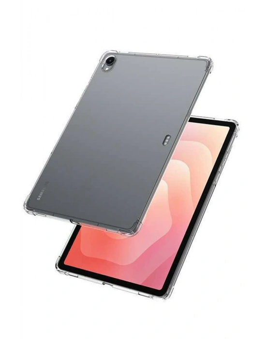 Newface Samsung Galaxy Tab S11 Kılıf Anti Shock Tablet Silikon - Şeffaf