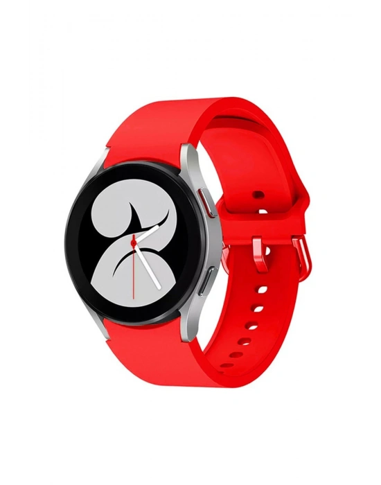 Newface Samsung Galaxy Watch 4 Klasik Kordon - Kırmızı