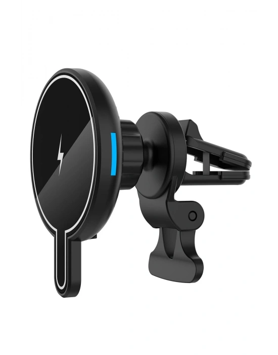 Newface T9 15W Magsafe Araç Tutucu - Siyah