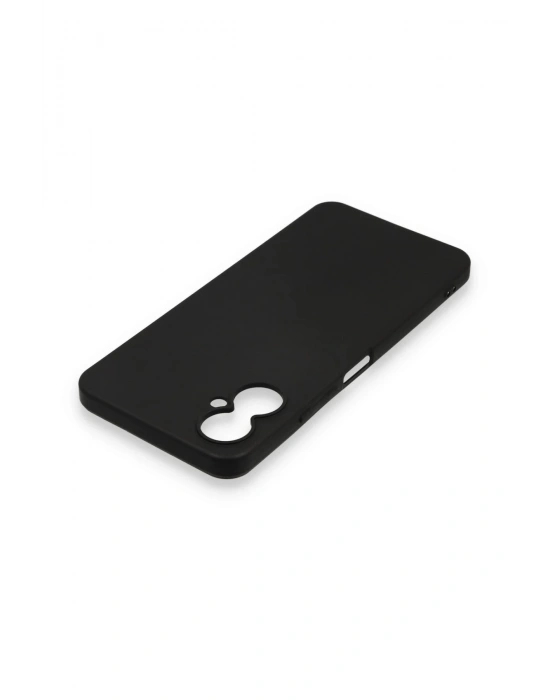 Newface Tecno Spark 9 Pro Kılıf First Silikon - Siyah