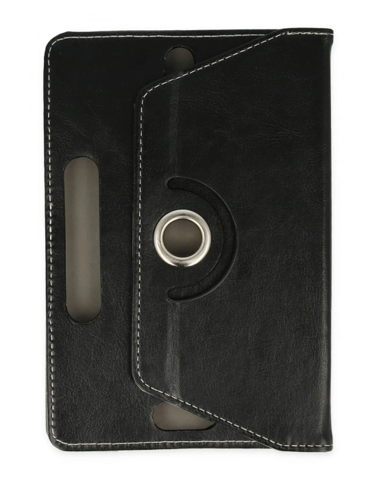 Newface Universal 7 Kılıf 360 Tablet Deri Kılıf - Siyah