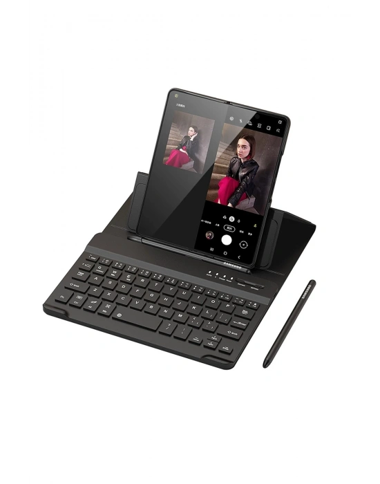 Newface Universal Universal Kılıf Fold Klavye - Siyah