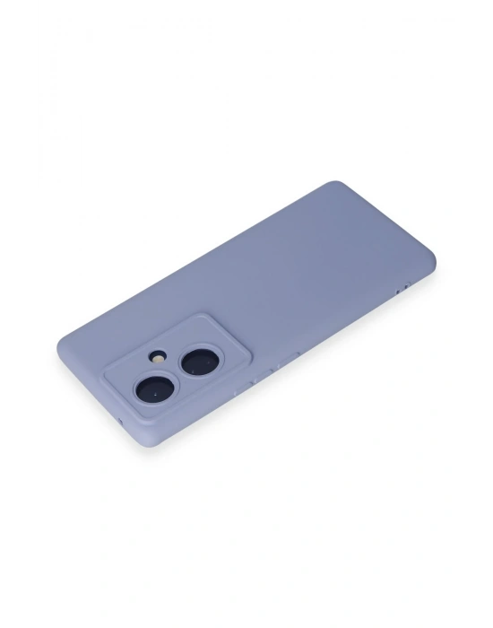Newface Vivo V29 Lite Kılıf Nano içi Kadife Silikon - Lila