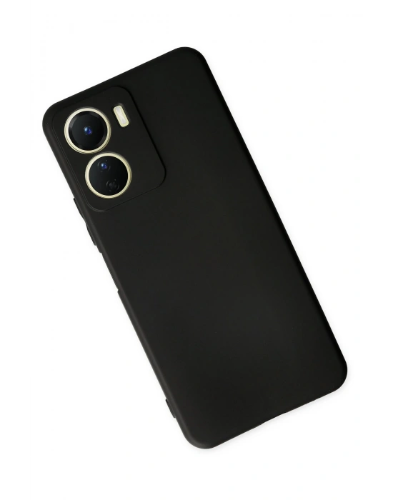 Newface Vivo Y16 Kılıf First Silikon - Siyah