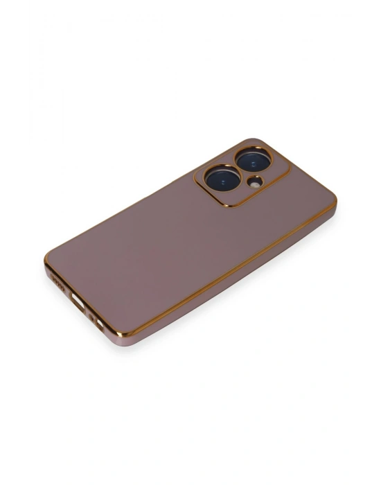 Newface Vivo Y27 Kılıf Volet Silikon - Mor