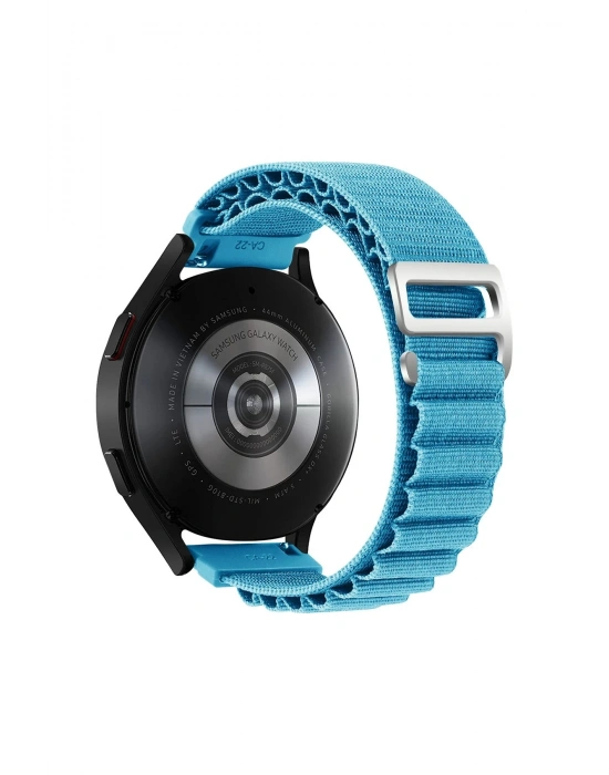 Newface Watch 20mm KR410 Kumaş Kordon - Mavi