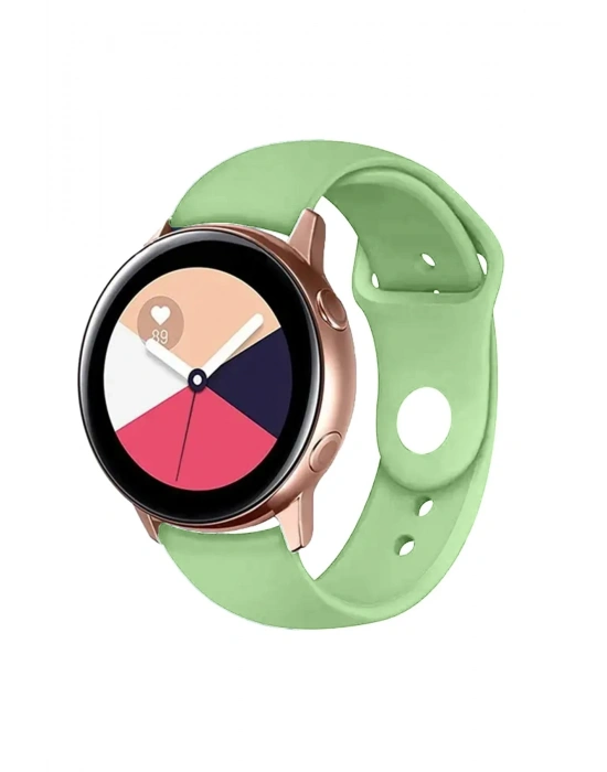 Newface Watch 22mm Klasik Kordon - Açık Yeşil