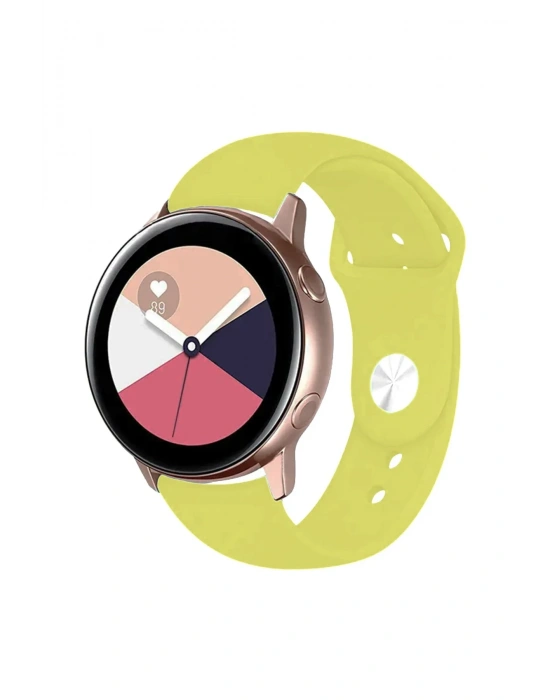 Newface Watch 22mm Klasik Kordon - Sarı