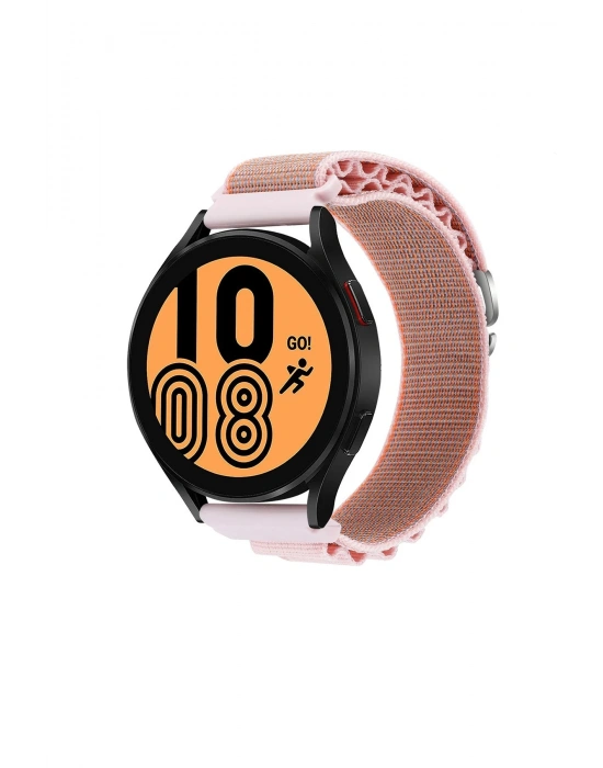 Newface Watch 22mm KR410 Kumaş Kordon - Pembe