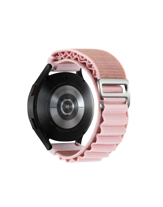 Newface Watch 22mm KR410 Kumaş Kordon - Pembe