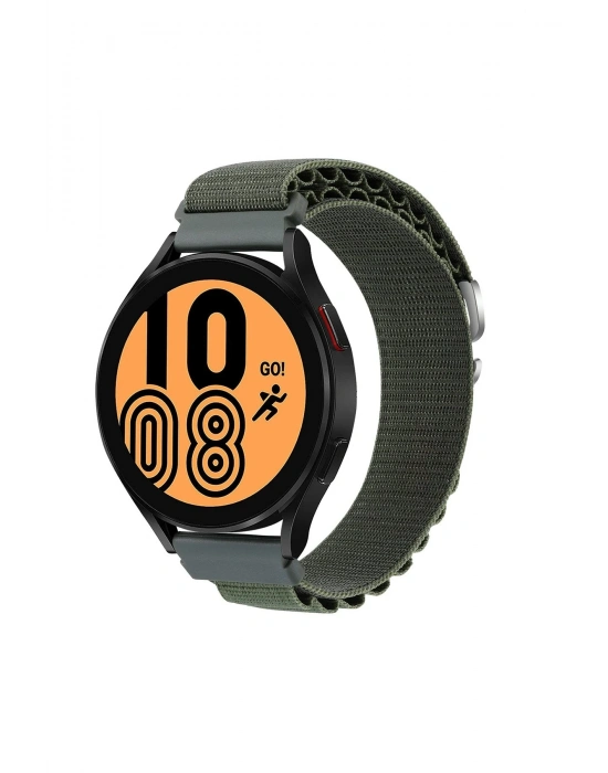 Newface Watch 22mm KR410 Kumaş Kordon - Yeşil