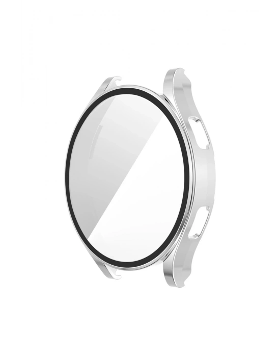 Newface Watch 5 44mm Wall Camlı Kasa Ekran Koruyucu - Gümüş